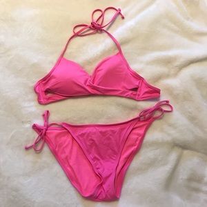 Hot Pink Hollister Bikini